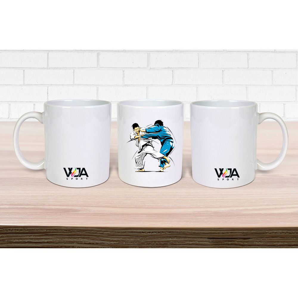 Mug céramique Judo o-soto-gari