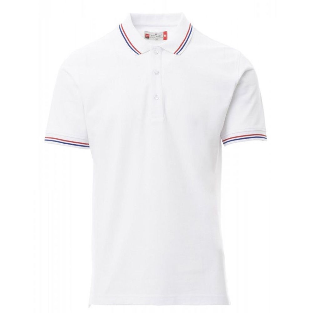 WJA - Polo patch cuir France 210 gr/m²