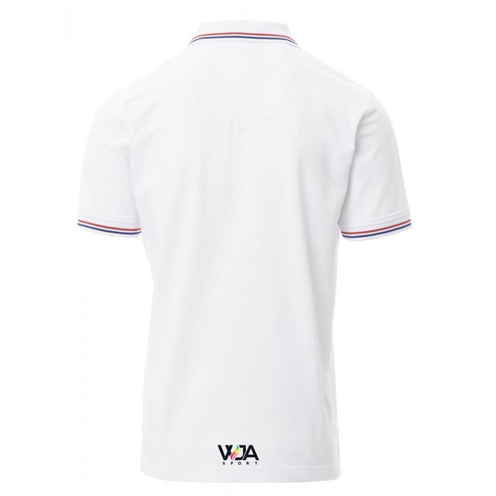 WJA - Polo patch cuir France 210 gr/m²