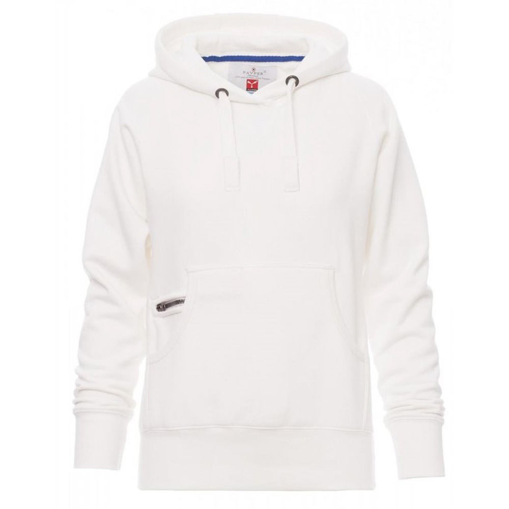 WJA - Sweatshirt Capuche Blanc Femme Judo Japan